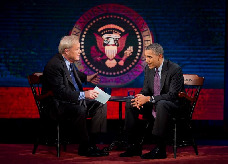 Chris Matthews chatted with some of the nation’s most powerful people, including former President Barack Obama.