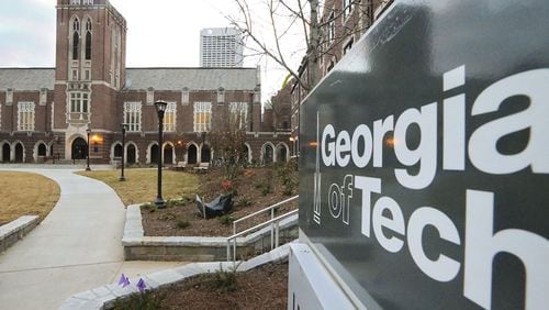 The federal government has joined a lawsuit alleging that Georgia Tech, through its Georgia Tech Research Corp., entered numerous Department of Defense contracts but didn't enforce cybersecurity rules. (AJC FILE PHOTO)