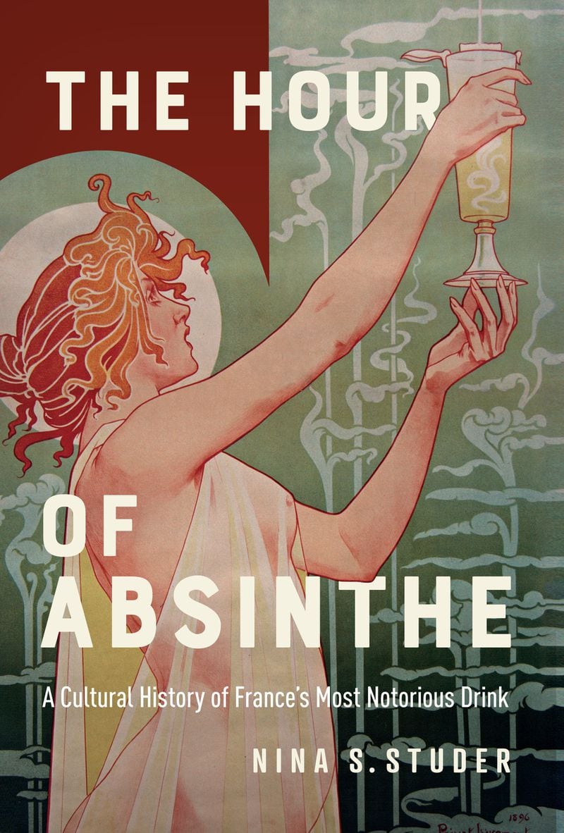 "The Hour of Absinthe" begins with the ritual first established in the cafes of Paris and looks at how the spirit became the subject of controversy. (Courtesy of McGill-Queens University Press)