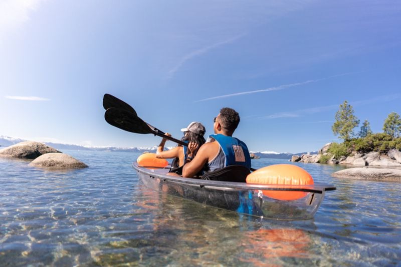 If you love being on the water, a great way to experience North Lake Tahoe is by kayak.