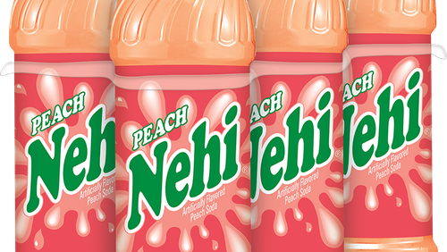 Nehi, which still makes a peach-flavored soda, was born in Columbus but now is part of a conglomerate called Keurig Dr Pepper. (Courtesy of KDP)