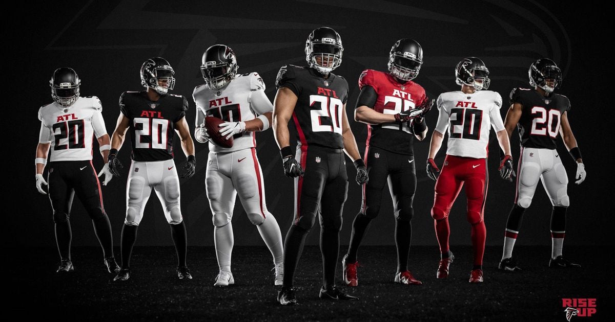 Contratar damnificados solitario Falcons unveil new-look uniforms