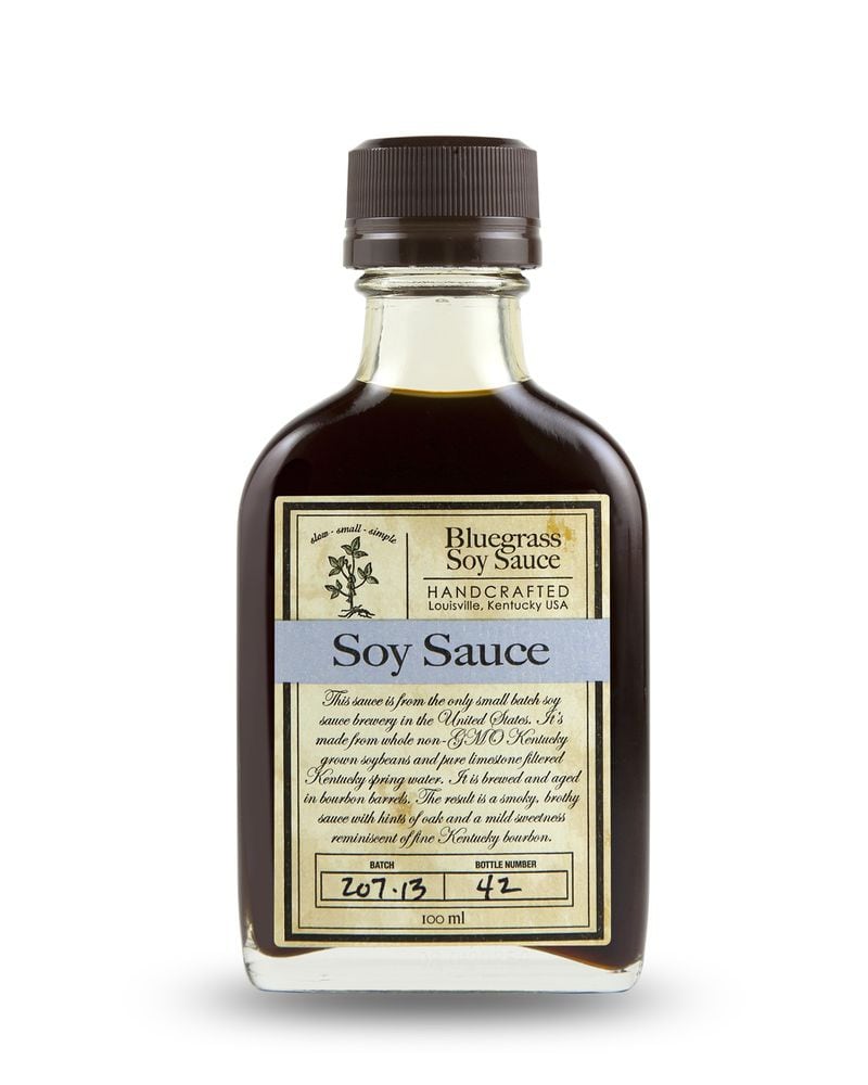 Soy sauce from Bourbon Barrel Foods.