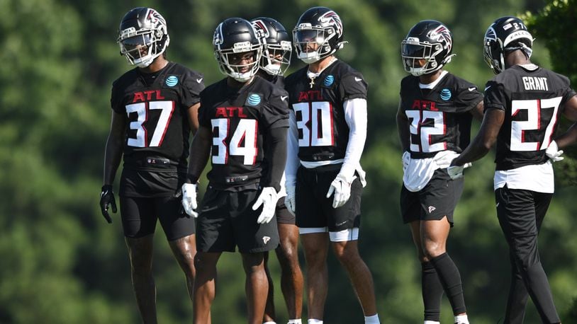 Falcons' Mike Ford turning heads early in camp