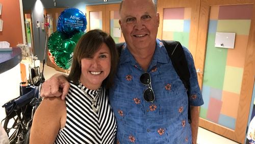 Neal Boortz comes back to Atlanta every year and reunited with his former producer Belinda Skelton to raise money for the AFLAC Cancer Center at Scottish Rite. Here his from Thursday, July 26, 2018.