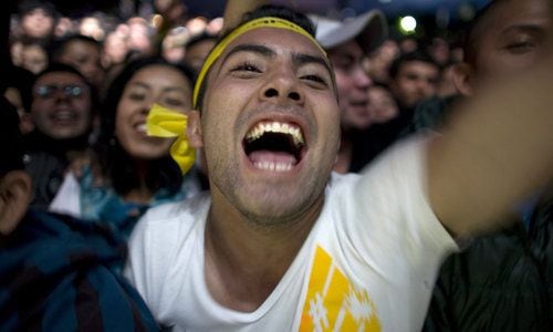 Shakira performs in Bogota, Colombia