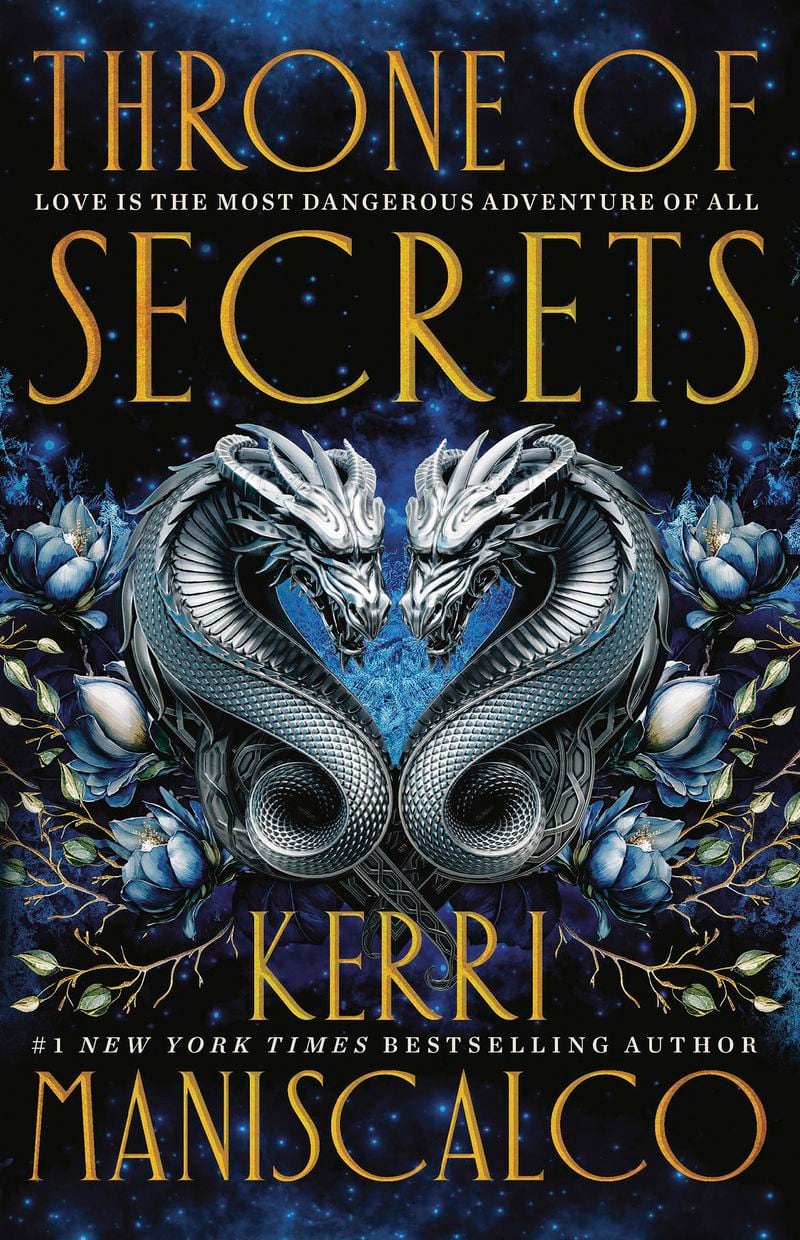 This book cover image released by Little, Brown and Co. shows "Throne of Secrets" by Kerri Maniscalo. (Little, Brown and Co. via AP)