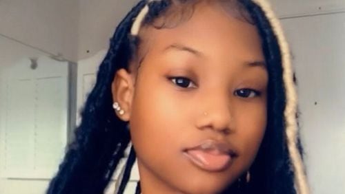 Camaya Harris, 16, died when she was hit by a car pulling into a parking space at the Snellville apartment complex where she lived. (Credit: Family photo)