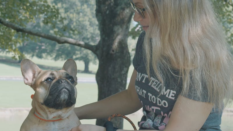 Victoria Shaikina and her dog Matilda are now living in Atlanta.