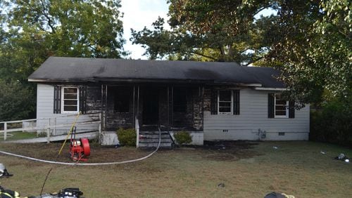 An 83-year-old bedridden woman and her adult son were killed Thursday afternoon when unattended cooking set their Cochran home ablaze, according to officials.