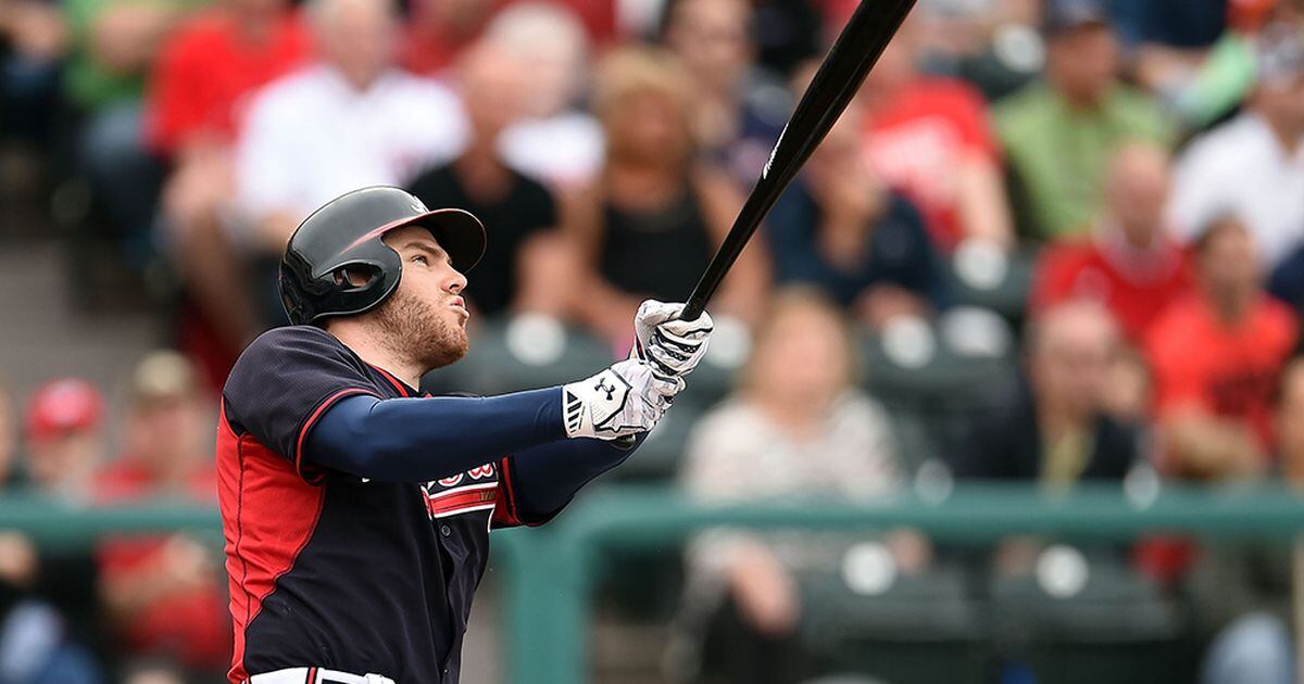 Despite big stats, Freeman's swing not where he wants it