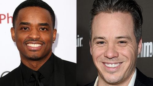 Larenz Tate and Michael Raymond-James co-star in the upcoming NBC series "Game of Silence." CREDIT: Getty Images