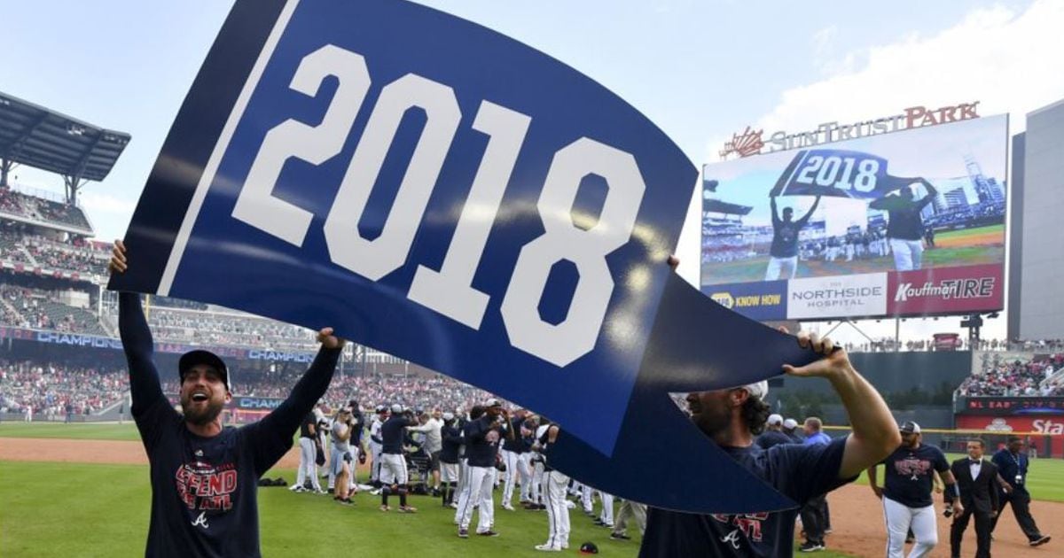 Brian Snitker's hyped reaction after Braves secure first playoff