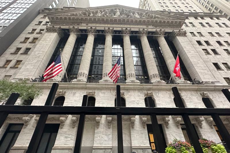 FILE - The New York Stock Exchange is shown on Sept. 18, 2024, in New York. (AP Photo/Peter Morgan, File)