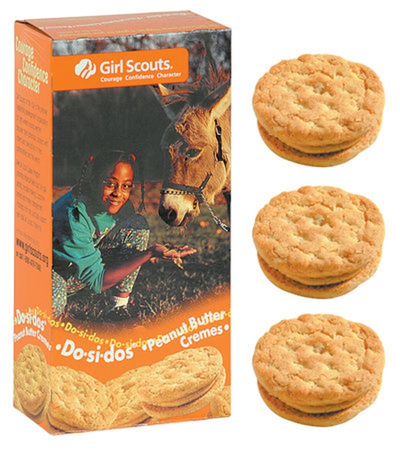 1950 vintage girl scout cookies