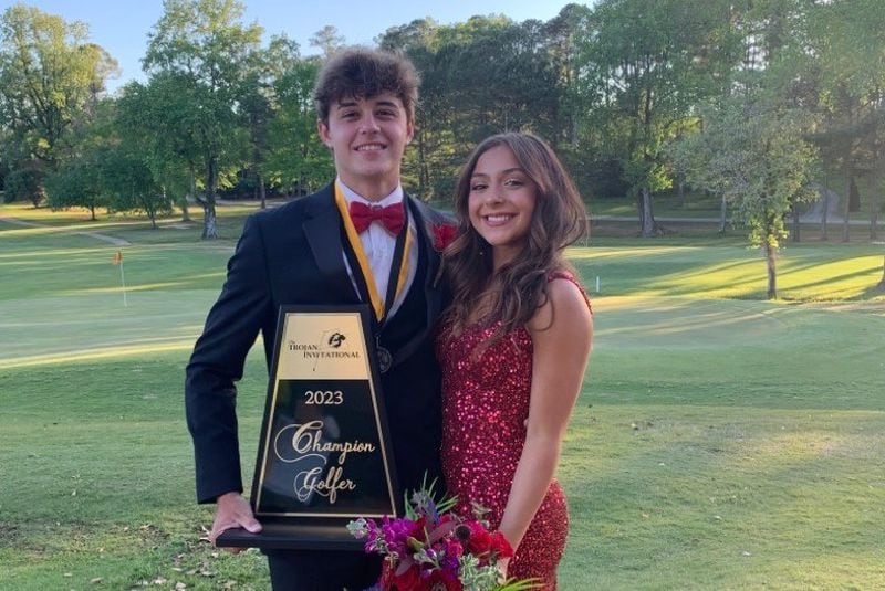 Luke Able won the Trojan Cllassic and went to the school's prom.