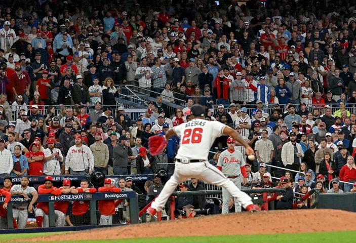 Game 2 of NLDS - Braves vs. Phillies