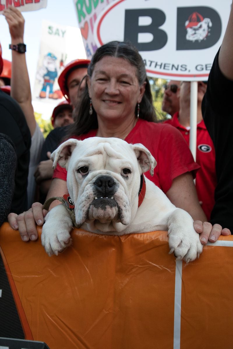 This is Kirby and his mama, Martha Roelkey of Hamilton, Ga.