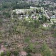 Aerial photo show fallen trees caused by Hurricane Helene in Alapaha, Tuesday, Oct,1, 2024. While Valdosta and Augusta are two epicenters of Helene's damage, some of the most serious fallout took place in far smaller towns and settlements.(Hyosub Shin / AJC)