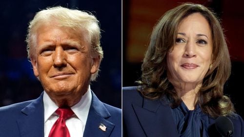 Republican presidential candidate Donald Trump gave several positions on abortion last week, and his Democratic opponent, Kamala Harris, launched a “Fighting for Reproductive Freedom” bus tour Tuesday that will travel through battleground states, including Georgia. (AP and McClatchy)