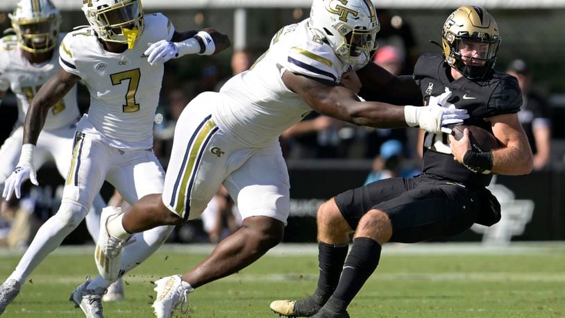 Patriots take Georgia Tech's Keion White in NFL draft