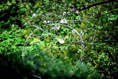 Sculptures in motion at Atlanta Botanical Garden