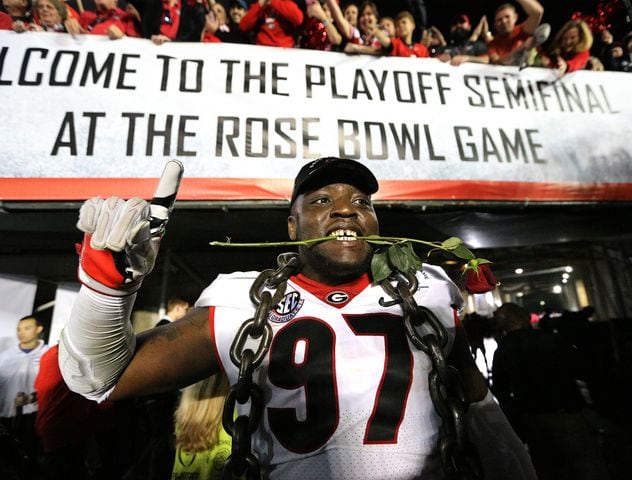 Photos: Bulldogs celebrate Rose Bowl victory