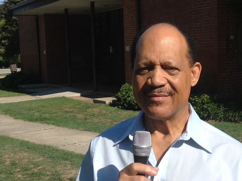 Herbert Tillman was 17 when Martin Luther King Jr. came to the gymnasium of his old high school to speak in the fall of 1962. Tillman still lives in Rocky Mount and his old Booker T. Washington High School is a community center. ERNIE SUGGS / ernie.suggs@ajc.com