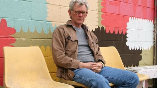 Robert Cheatham, a major organizer for Eyedrum art space, was a part-time teacher at the Atlanta College of Art.  Cheatham sits outside of Eyedrum in this photo from 2006. Photo: Jessica McGowan