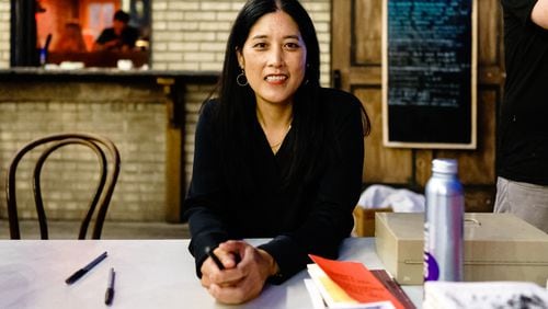 Victoria Chang is Georgia Tech’s Bourne chair of poetry, the director of Poetry@Tech and a 2017 Guggenheim Fellowship recipient. Her new poetry collection is called "With My Back to the World." Courtesy of Pat Cray