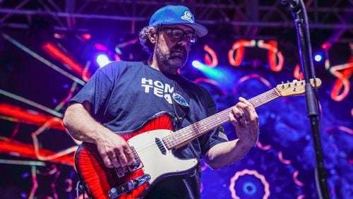 Sam Holt (pictured here) worked as guitar tech for the late Michael Houser, guitarist for Widespread Panic. Houser became his friend and mentor. Photo: Courtesy of Home Team Photography