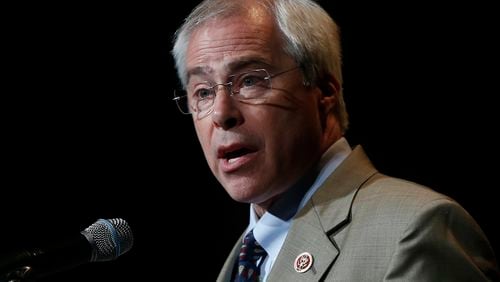 Former Rep. John Barrow. (AP Photo/Charles Dharapak) Rep. John Barrow, D-Ga., speaks at the Christians United for Israel Washington Summit in Washington, Tuesday, July 23, 2013. (AP Photo/Charles Dharapak)