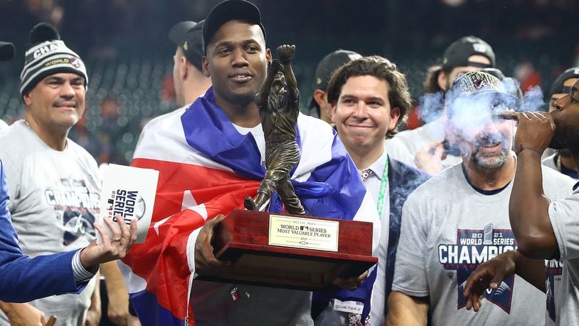 Braves slugger Jorge Soler wins World Series MVP